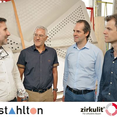 Strategische Partnerschaft Stahlton Bauteile AG und zirkulit AG