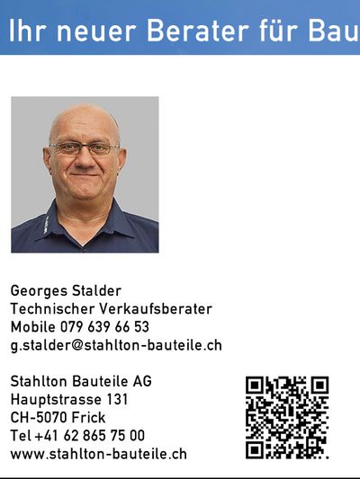 Nouveau conseiller technique de vente pour partie BE, partie VS